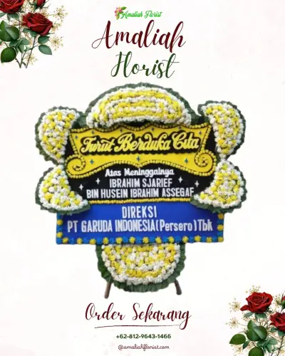 Papan Bunga Duka di Sasana Budaya Ganesa (sabuga) Itb